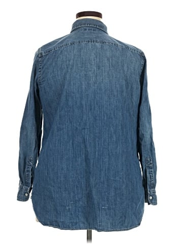 Lauren by Ralph Lauren Long Sleeve Button-Down Shirt (view 2)