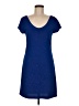 Assorted Brands 100% Polyester Stars Blue Casual Dress Size M - photo 1