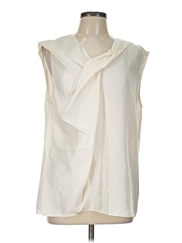 Raoul Sleeveless Silk Top (view 1)