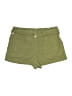 Sincerely Jules 100% Cotton Solid Green Khaki Shorts Size L - photo 2