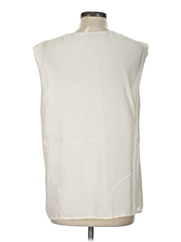Raoul Sleeveless Silk Top (view 2)