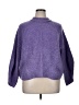 ELOQUII Solid Purple Pullover Sweater Size 14 Plus - photo 1