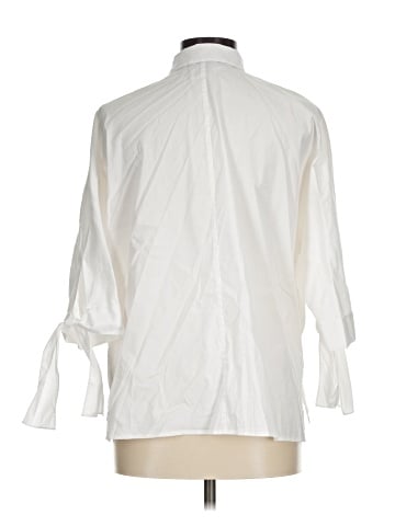 Lafayette 148 New York 3/4 Sleeve Blouse (view 2)