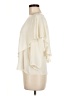 Zara Basic 100% Polyester Ivory 3/4 Sleeve Blouse Size M - photo 5