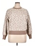 Ann Taylor Animal Print Tan Pullover Sweater Size XL - photo 1