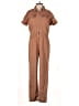 YFB Solid Brown Jumpsuit Size S - photo 1
