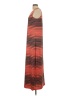 Apt. 9 Stripes Orange Casual Dress Size L - photo 5
