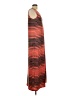 Apt. 9 Stripes Orange Casual Dress Size L - photo 4