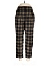 Veronica Beard Plaid Gold Casual Pants Size 10 - photo 1