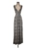 Tart Chevron-herringbone Silver Cocktail Dress Size XS - photo 1