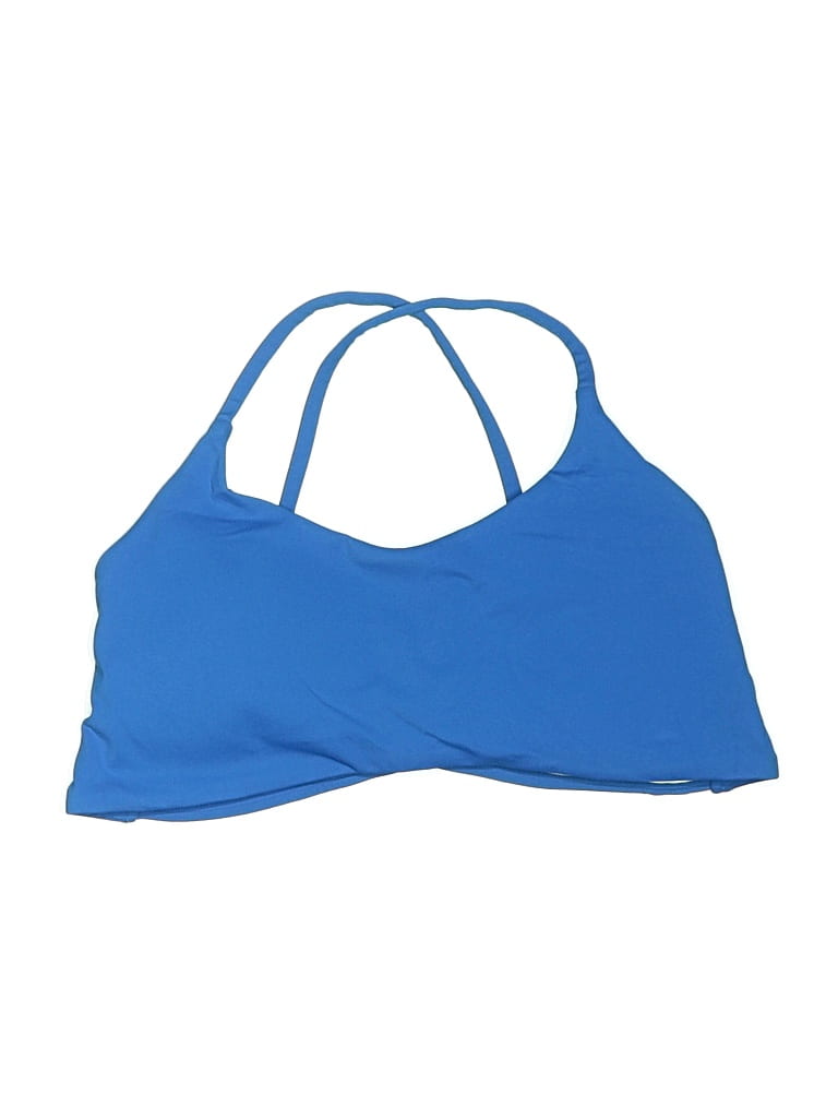 Pre-owned Unbranded Swimsuit Top Blue Swimwear