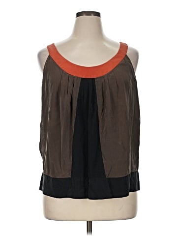Nine West Sleeveless Silk Top (view 1)