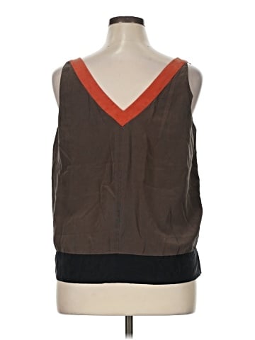 Nine West Sleeveless Silk Top (view 2)