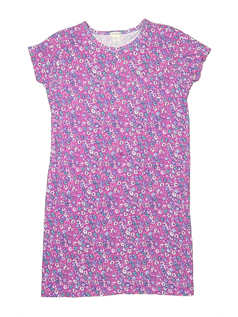 Pre-owned Crewcuts Outlet Kids' Dress In Purple