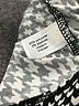Lane Bryant Houndstooth Black Long Sleeve Blouse Size 14 - 16 Plus - photo 8