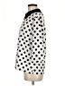Allegra K 100% Polyester Polka Dots Ivory 3/4 Sleeve Blouse Size M - photo 5