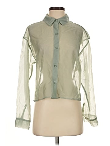 Abercrombie & Fitch Long Sleeve Blouse (view 1)