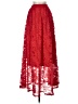 L'affaire Solid Red Formal Skirt Size S - photo 1