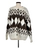 Unbranded Argyle Brown Cardigan Size M - photo 1