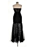 Betsy & Adam 100% Polyester Black Cocktail Dress Size 8 - photo 2