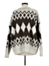 Unbranded Argyle Brown Cardigan Size M - photo 2