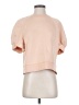 Tibi Orange Pink Short Sleeve Top Size S - photo 1