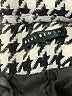 Blue Blush 100% Polyester Houndstooth Ivory Blazer Size S - photo 6