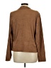 Max Studio Brown Faux Leather Jacket Size L - photo 2