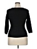 Claudia D. Black 3/4 Sleeve Top Size XL - photo 2