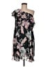 Eliza J 100% Polyester Floral Black Cocktail Dress Size 8 - photo 1