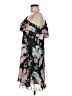 Eliza J 100% Polyester Floral Black Cocktail Dress Size 8 - photo 5