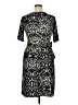 Talbots Animal Print Black Cocktail Dress Size 14 - photo 2