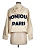 MIOU MUSE Solid Ivory Jacket Size M - photo 2