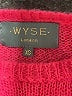 Wyse Color Block Red Pullover Sweater Size XS - photo 7