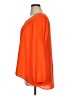 NY Collection 100% Polyester Orange Long Sleeve Blouse Size 1X (estimated) - photo 5