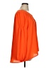 NY Collection 100% Polyester Orange Long Sleeve Blouse Size 1X (estimated) - photo 4