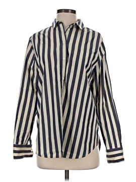 Madewell Tunic Shirt in Hampden Stripe (view 1)
