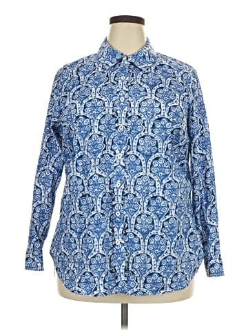 Talbots Long Sleeve Button-Down Shirt (view 1)