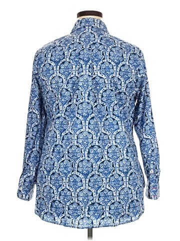 Talbots Long Sleeve Button-Down Shirt (view 2)