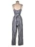 Rails 100% Rayon Stripes Blue Jumpsuit Size M - photo 2