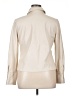 ASOS Design 100% Polyurethane Ivory Long Sleeve Button-Down Shirt Size 14 - photo 2