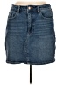 Aqua Blue Denim Skirt Size 29 waist - photo 1
