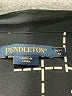 Pendleton 100% Silk Graphic Black Casual Dress Size Med Petite - photo 7