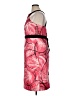 Merona 100% Polyester Graphic Pink Cocktail Dress Size 16 - photo 5