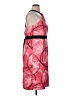 Merona 100% Polyester Graphic Pink Cocktail Dress Size 16 - photo 4