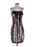 She + Sky 100% Polyester Silver Green Cocktail Dress Size M - photo 1