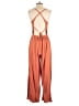Roxy Solid Orange Jumpsuit Size L - photo 2