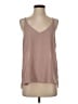Stella Luce 100% Polyester Tan Tank Top Size M - photo 1