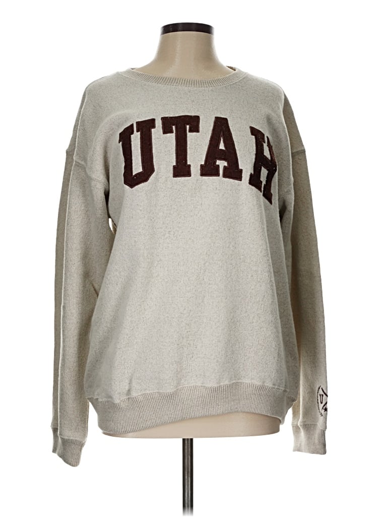 Pre-owned Assorted Brands Sweatshirt In Gray
