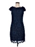 Cache 100% Polyester Blue Cocktail Dress Size 8 - photo 1
